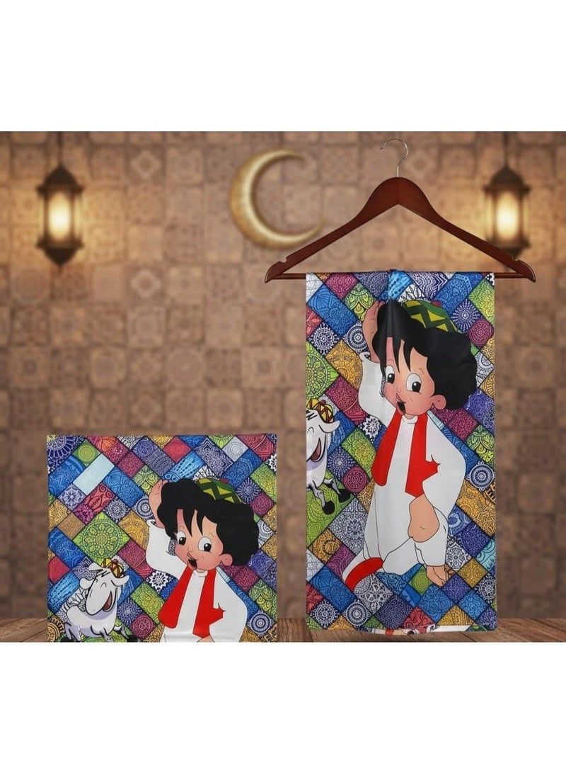 Ramadan Table Cover with Khayamiya Patterns & Unique Designs – A Festive Touch for Your Home - Image 3