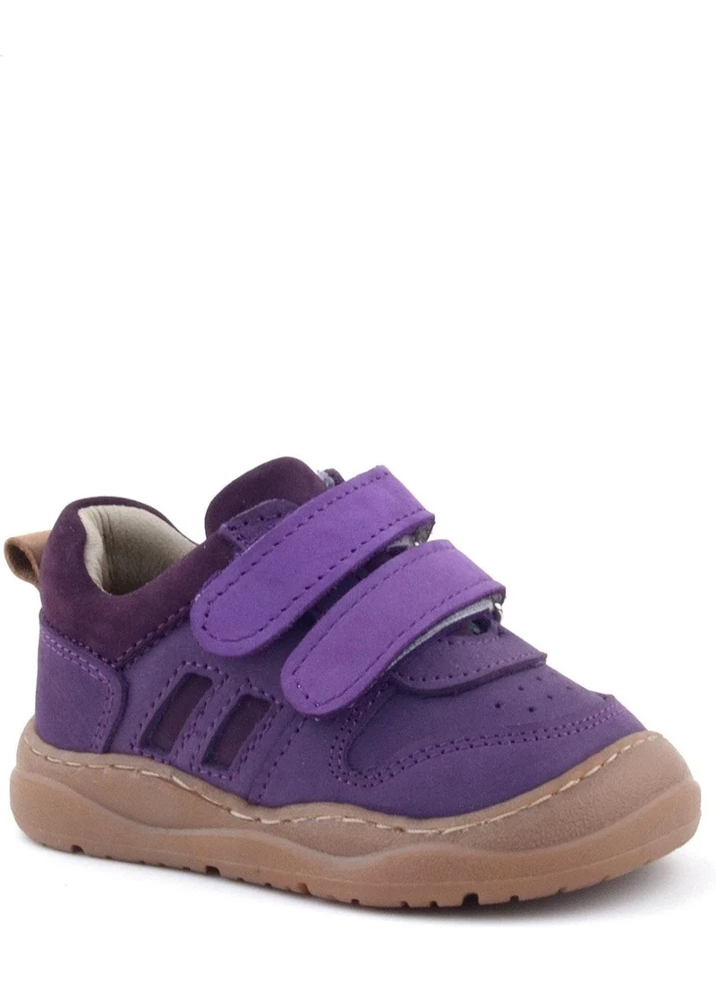 Rakerplus Schaggy Leather Purple Baby Girl Sneakers