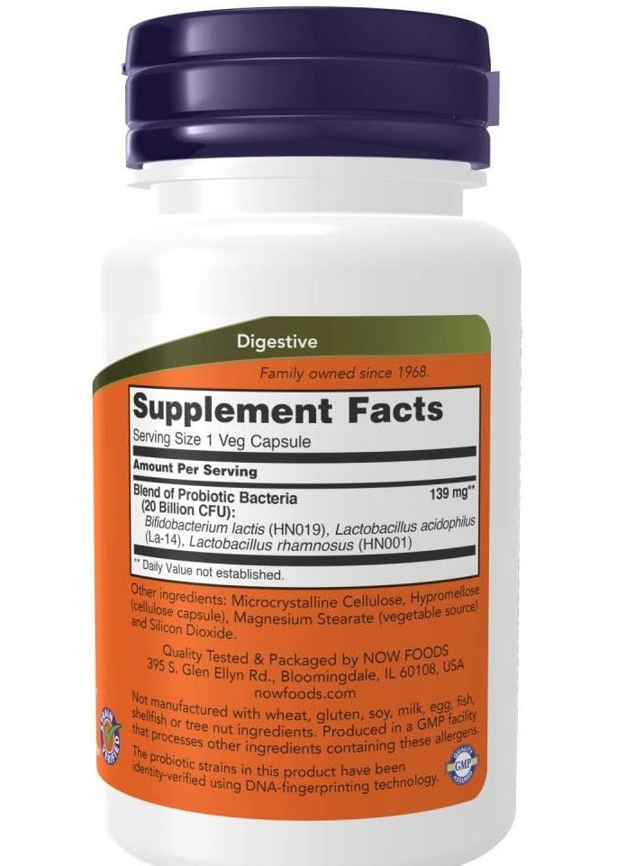 ناو بروبيوتيك للنساء  تركيز 20 مليار وحدة, 50 حبة - Image 2