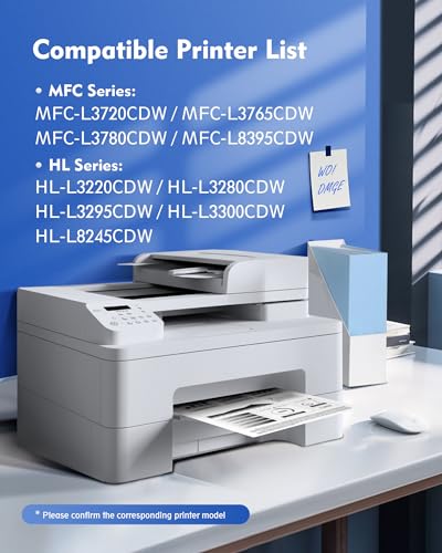 DMGE TN229XL Black Toner Cartridge Compatible with Brother MFC-L3780CDW HL-L3280CDW HL-L3220CDW MFC-L3720CDW HL-L3295CDW HL-L3300CDW Printers(1 Pack TN229) - Image 2