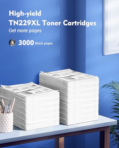 DMGE TN229XL Black Toner Cartridge Compatible with Brother MFC-L3780CDW HL-L3280CDW HL-L3220CDW MFC-L3720CDW HL-L3295CDW HL-L3300CDW Printers(1 Pack TN229) - Image 3