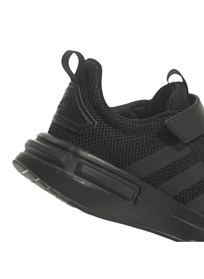 adidas أحذية رياضية للأطفال تراكر  إل كيو سوداء