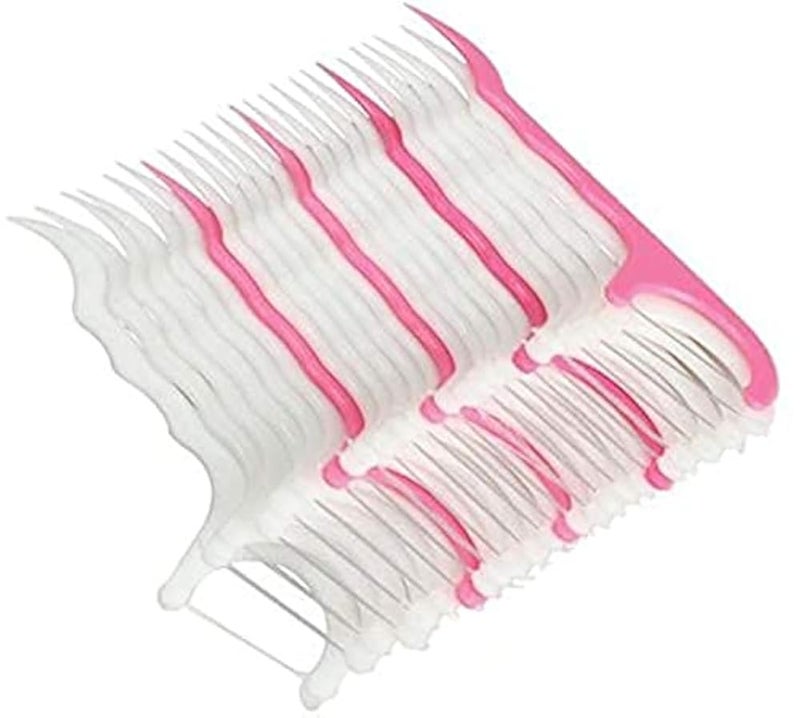 Fresh Up 0045 Dental Floss Interdental Teeth Stick - 50 Pieces - Image 1