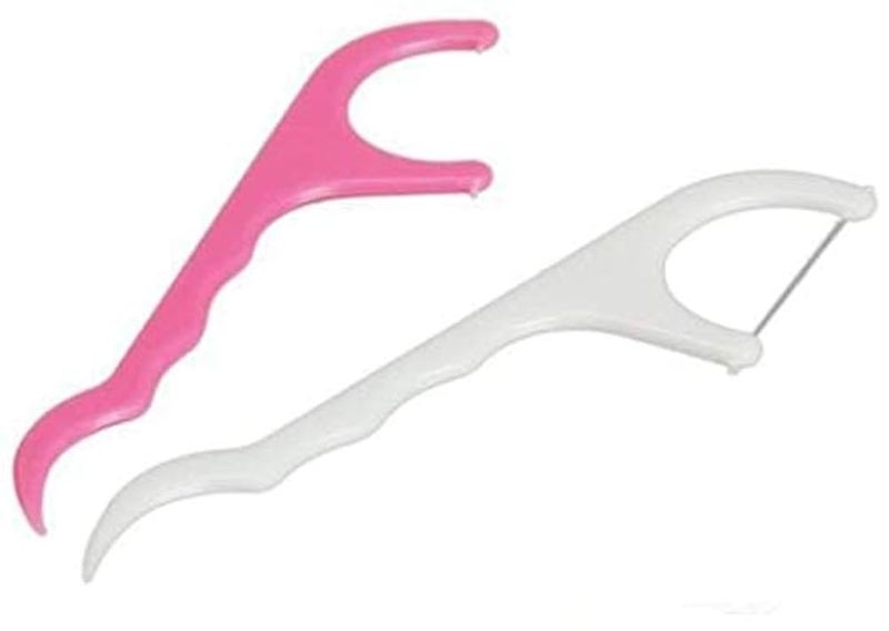 Fresh Up 0045 Dental Floss Interdental Teeth Stick - 50 Pieces - Image 2