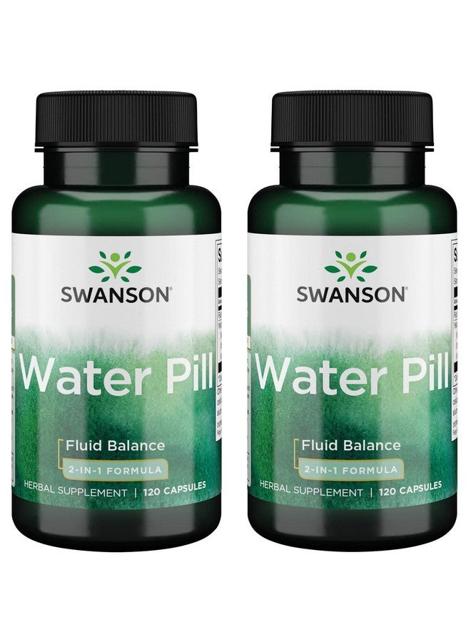 Swanson Super-Strength Water Pill 20 Milligrams 120 Capsules (2 Pack)