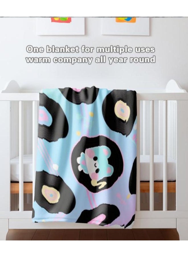 general Children's or student cartoon flannel thin blanket (warm and comfortable, suitable for sleep, games) 100cm*150cm - Image 5