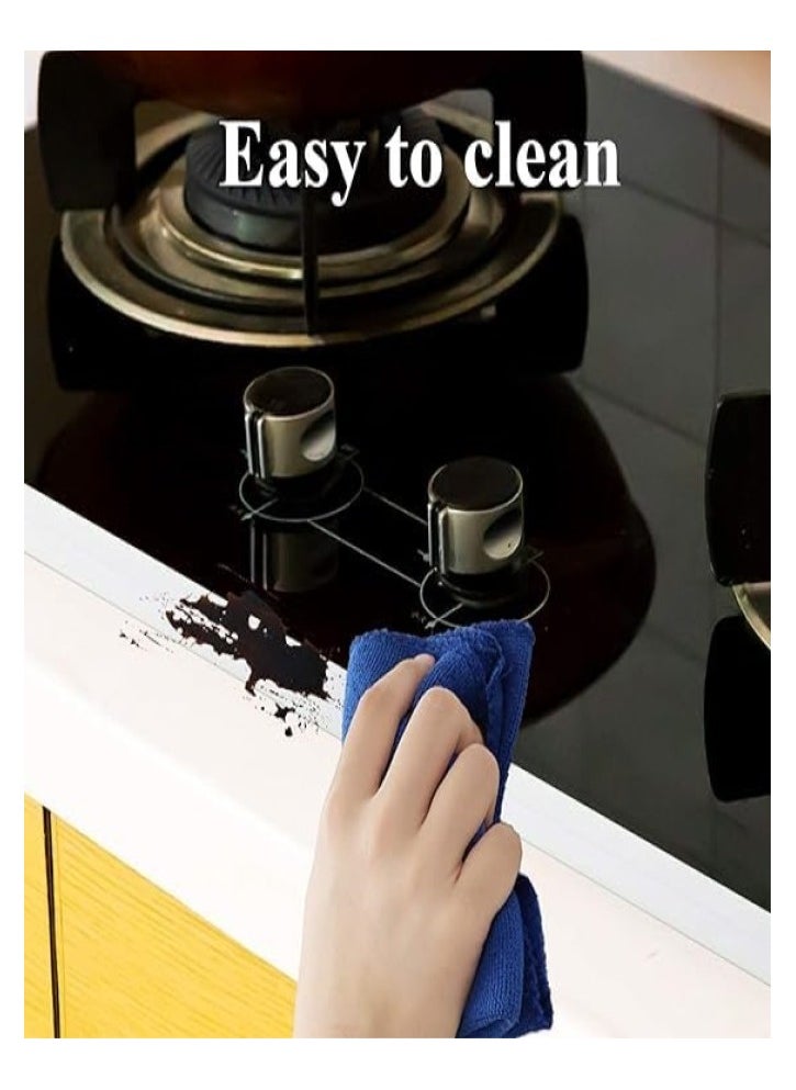 RATSAW - Sealing Tape Toilet Sealing Tape Waterproof Mold Moisture Proof High Adhesion Kitchen Bathroom Sealing Tape Dampproof Sealing Sticker for Kitchen Sink Bathroom 3.2m to 3.8cm White - Image 1
