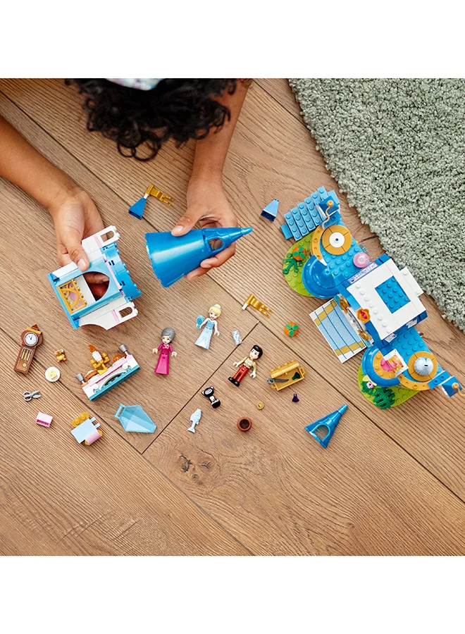 LEGO Disney Princess Cinderella and Prince Charming’s Castle 43206 Building Kit; A Fun, Buildable Toy Set for Fans of Princesses and Castles; Beloved Characters Enhance the Play for Kids Aged 5 and up (365 Pieces)