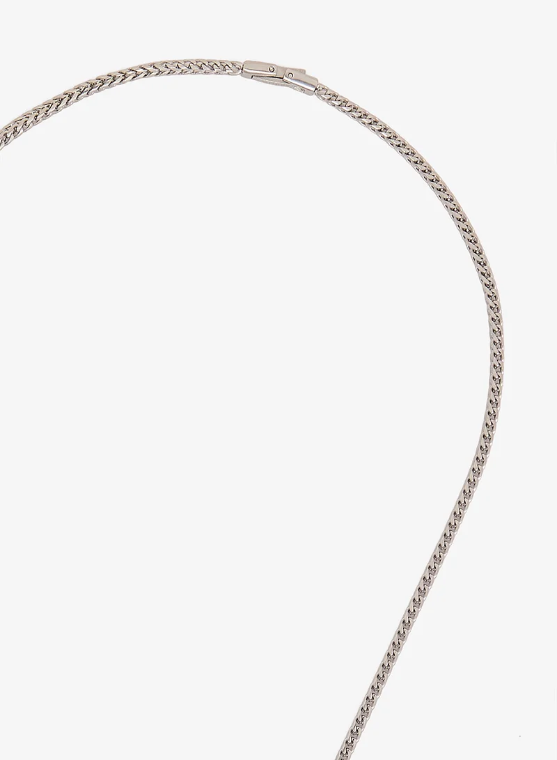 GUESS Eclipse Noir Non-Logo Necklace