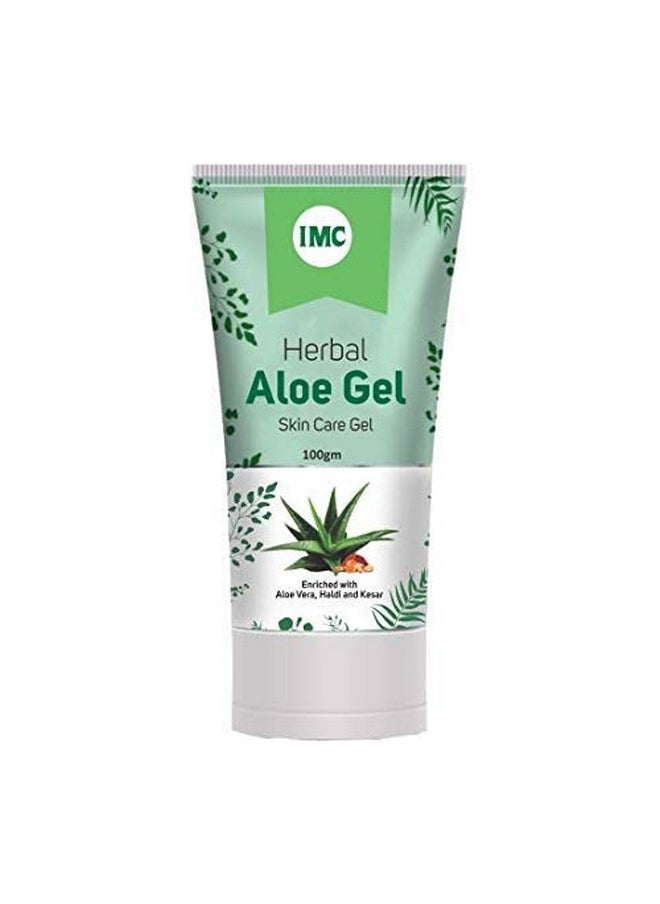 IMC - Aloe Skin Care Gel For Anti Aging Herbal 100G (Pack Of 3) - Image 1