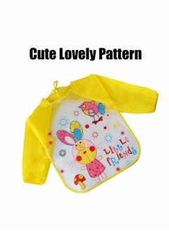 KASTWAVE Painting Aprons for Kids, Long sleeve Waterproof Toddler Art Play Smock  - Image 5