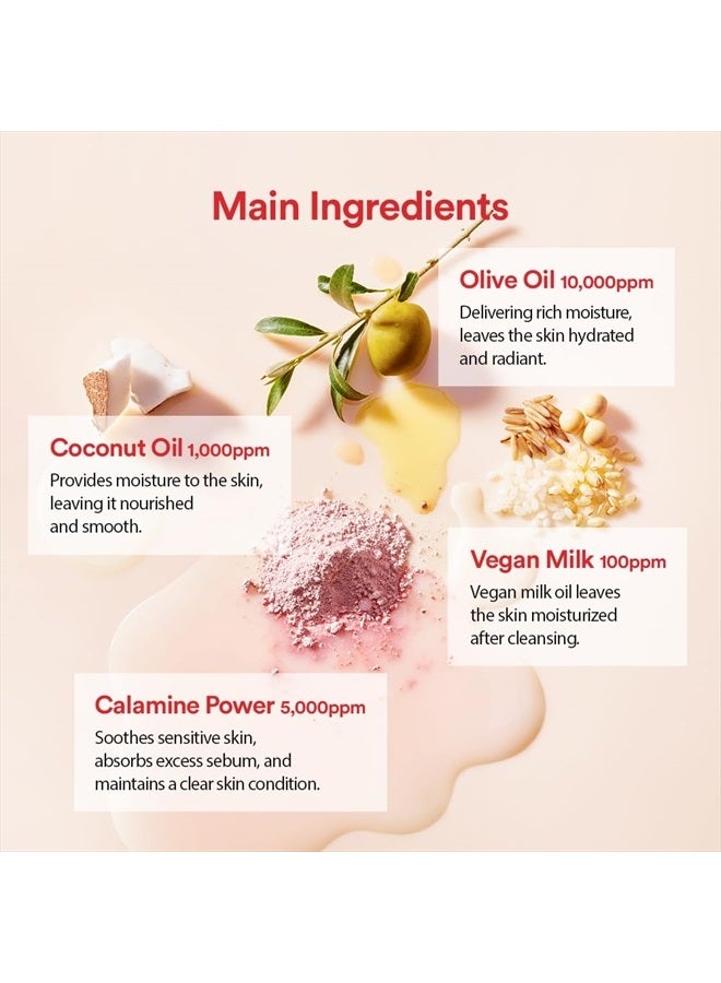 Tocobo Calamine Pore Control Cleansing Oil 200ml / 6.76 fl oz | Blackheads, Make-up Cleansing, Pore Care, Deep Cleansing, mothers day - Image 4