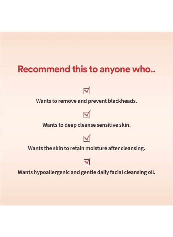 Tocobo Calamine Pore Control Cleansing Oil 200ml / 6.76 fl oz | Blackheads, Make-up Cleansing, Pore Care, Deep Cleansing, mothers day - Image 5