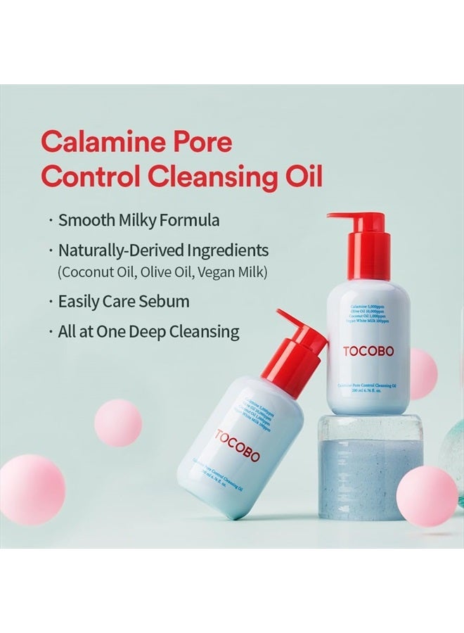 Tocobo Calamine Pore Control Cleansing Oil 200ml / 6.76 fl oz | Blackheads, Make-up Cleansing, Pore Care, Deep Cleansing, mothers day - Image 2