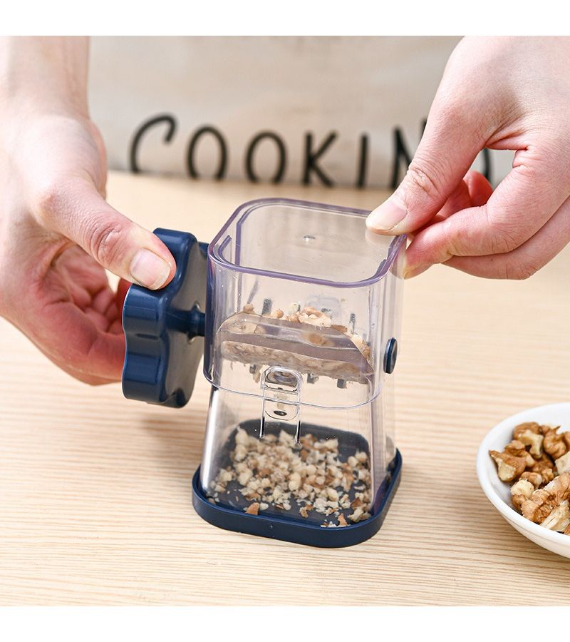 Brown Hand Blender For Nut And Chocolate Crushing Walnut Peanut And Seed Manual Crusher Grinding Machine - Image 5