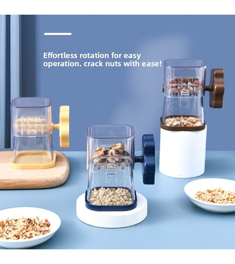 Brown Hand Blender For Nut And Chocolate Crushing Walnut Peanut And Seed Manual Crusher Grinding Machine - Image 2