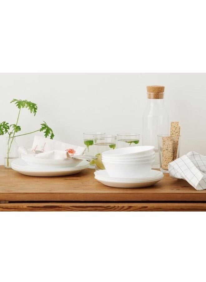 OFTAST Set of 2PCS Deep plate 20CM and 2PCS Bowl 15CM  - Image 2