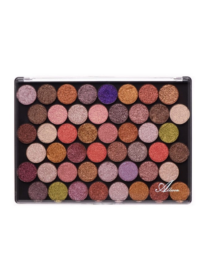 Allwon Large Empty Magnetic Transparent Plastic Makeup Palette For Eyeshadow Lipstick Blush Powder - Image 5