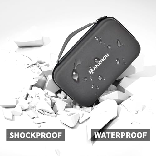 ANKHOH Carrying Case Compatible with NEXPOW Car Jump Starter, Fits for 1500A Peak 12800mAh Battery Starter Q10S/ T11F, Storage Box for Portable Car Battery Charger and Jumper Cables(CASE Only) - Image 5