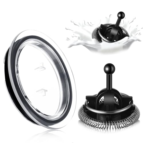 Feekoon خلاط حليب فيكون متوافق مع غطاء نيسبريسو أيروكينو 34XL متوافق مع آلة نيسبريسو أيروكينو 3 بديل لقطع خلاط الحليب ملحقات الآلة غطاء الخلاط