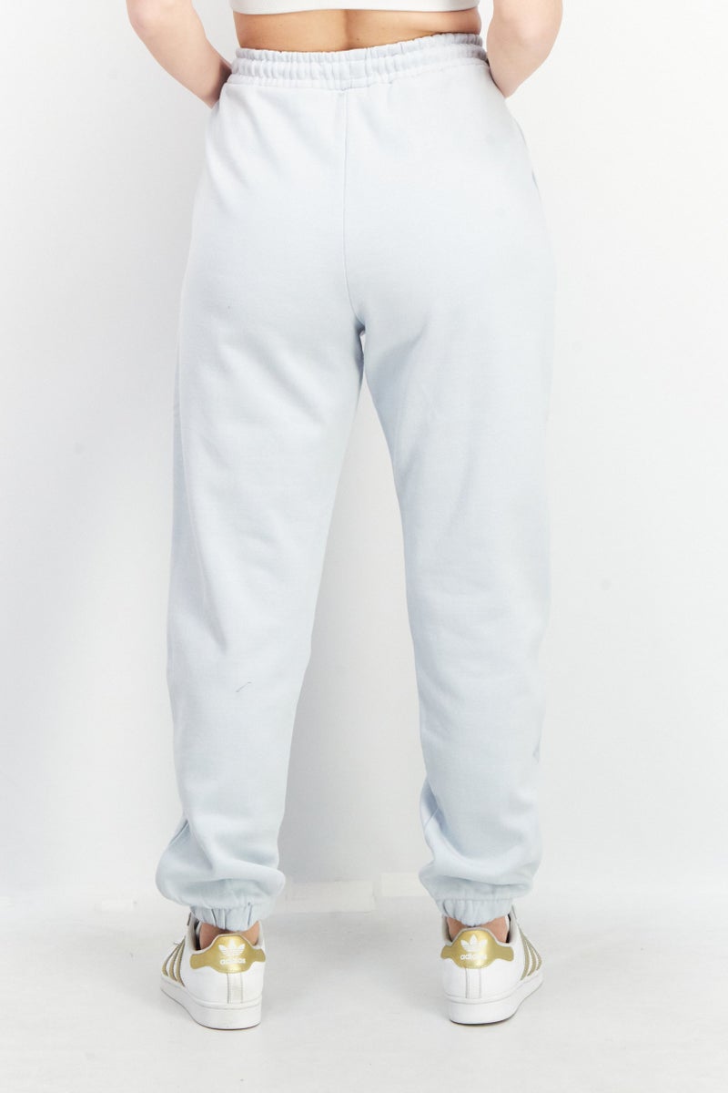 Ellesse Women Sportswear Fit Drawstring Sweatpants, Light Blue - Image 4