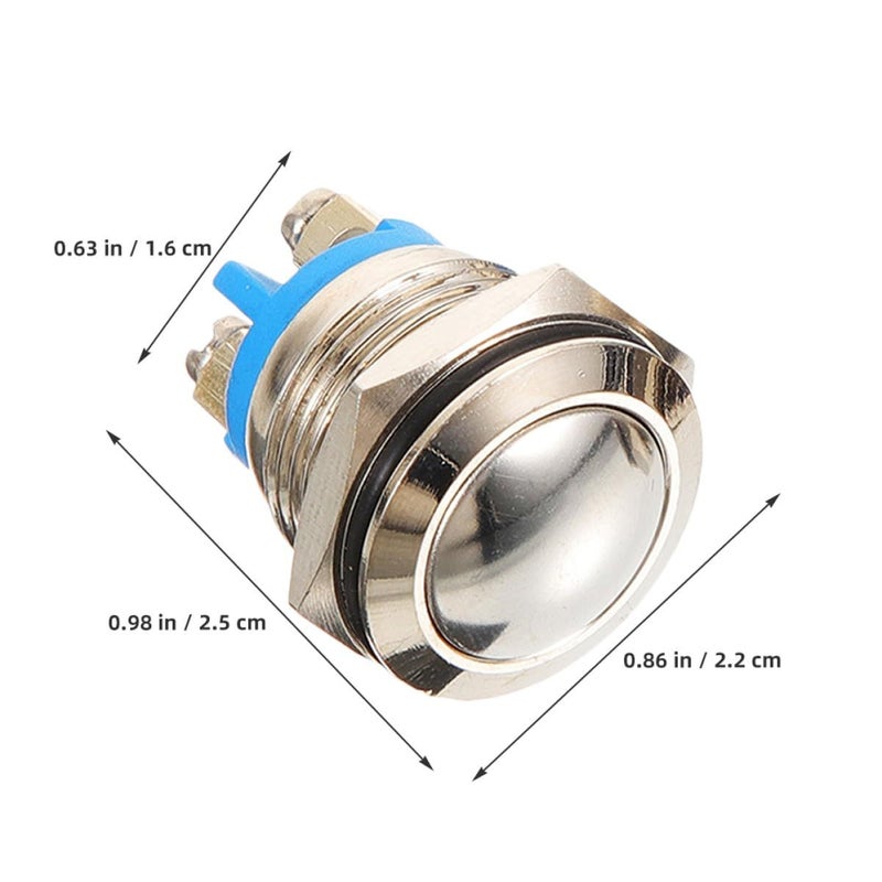 3Pcs Universal Metal Doorbell Button Replacement Kit with 16mm Raised Screw Terminals - Image 3