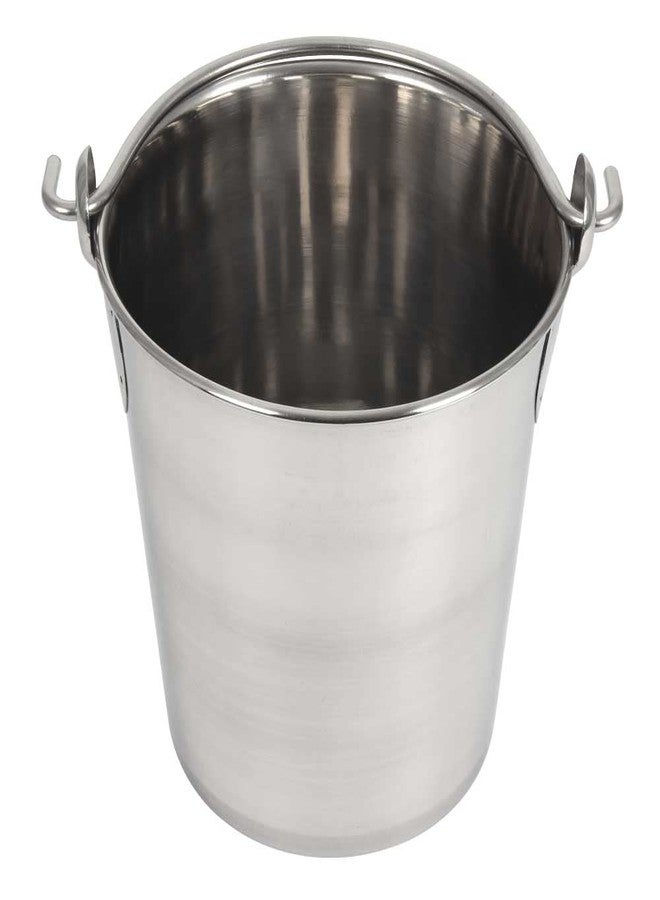 Lindy's 2-Quart Stainless Steel Bucket, Durable Seamless Bucket for Many Home Tasks, Carry Water or Milk, Fill with Food, Use as a Flower Pot, Cleaning Bucket, Table Centerpiece and Much More - Image 5