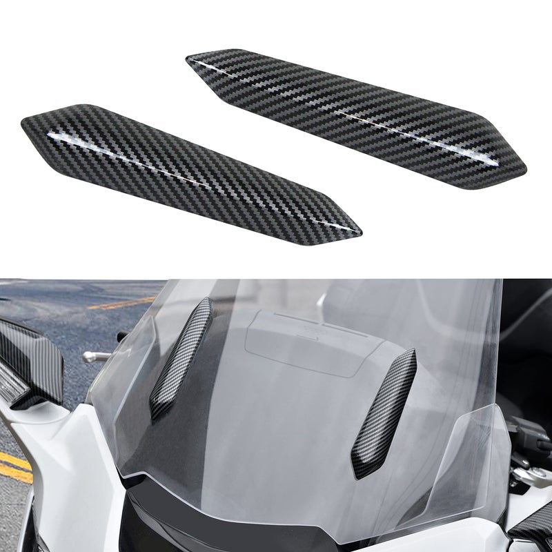 VEISUTOR Windshield Strut Covers for Goldwing GL1800 Windscreen Accent Trim Panel Decorative Trim Replacement Parts for Honda Gold Wing GL 1800 20182024