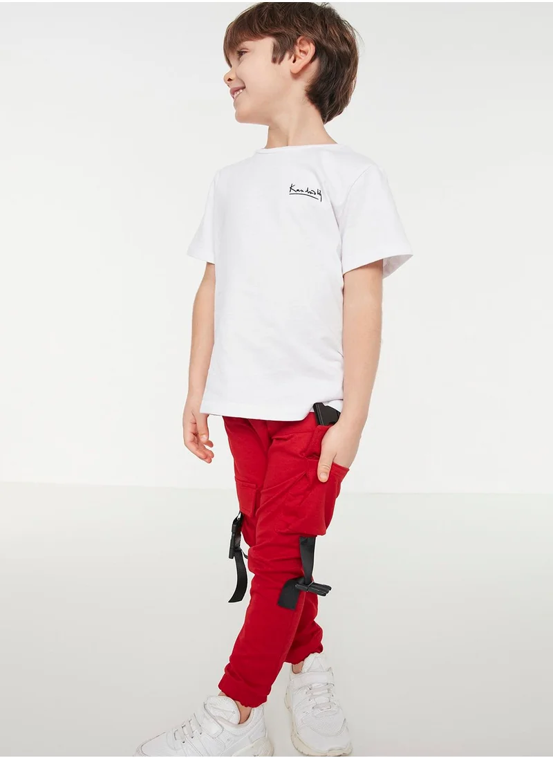 ترينديول Kids Cuffed Cargo Sweatpants