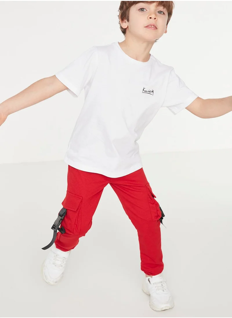 ترينديول Kids Cuffed Cargo Sweatpants