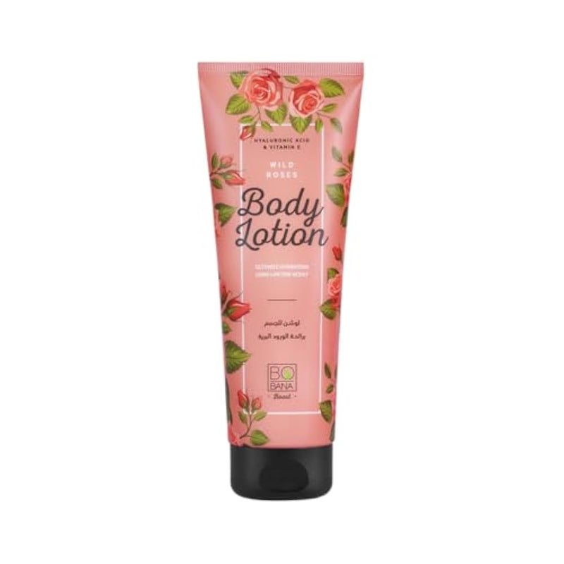 Bobana Body Lotion With Wild Roses