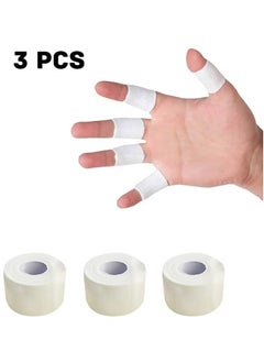 Realfrog 3-Roll Zinc Oxide Tape, Breathable Wrist Finger Strapping Tape Cohesive Bandage Flexible- 2.5cm X 10m  - Image 1