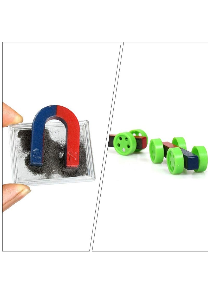 Y&D - Labs Junior Science Magnetism Set for Experiment, Physics Magnets Kit, Experiment Tool, Suitable Education Student Intelligence Development (Green) - Image 1