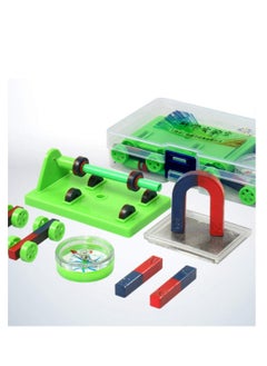 Y&D Labs Junior Science Magnetism Set for Experiment, Physics Magnets Kit, Experiment Tool, Suitable Education Student Intelligence Development (Green)  - Image 4