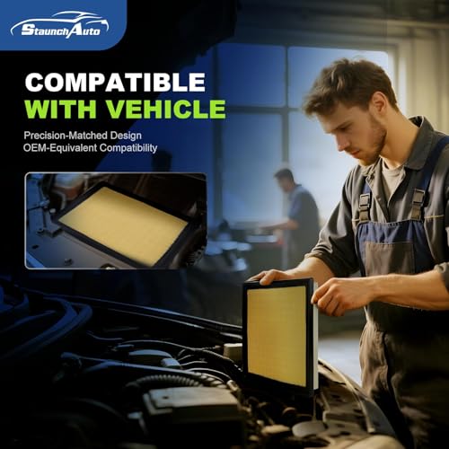 StaunchAuto Engine & Cabin Air Filter Set for Subaru Forester 2.5L 2026 2025 2024 2023 2022 2021 2020 2019 Air filter for Car Replacement 72880-FL000 16546AA16A Automotive Accessories-2 Pack - Image 5
