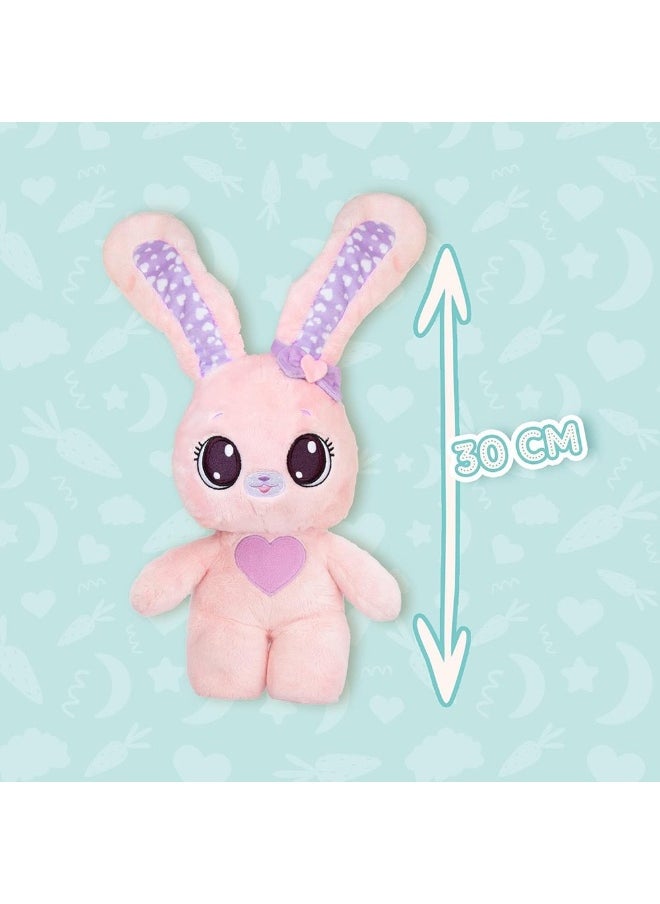 IMC - PeekaPets Pink Bunny Interactive Plush Toy (30 cm) - Image 1