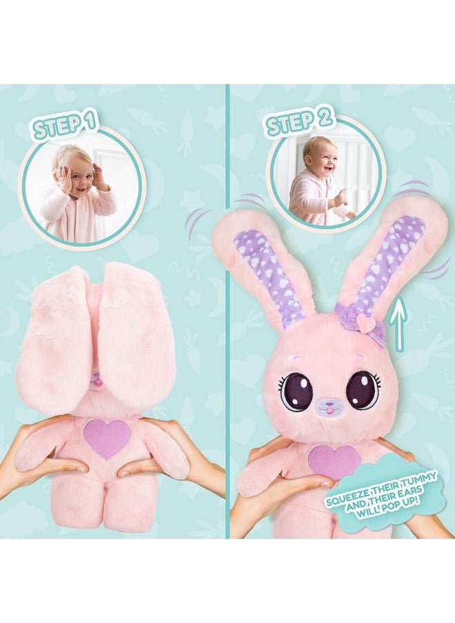 IMC - PeekaPets Pink Bunny Interactive Plush Toy (30 cm) - Image 1