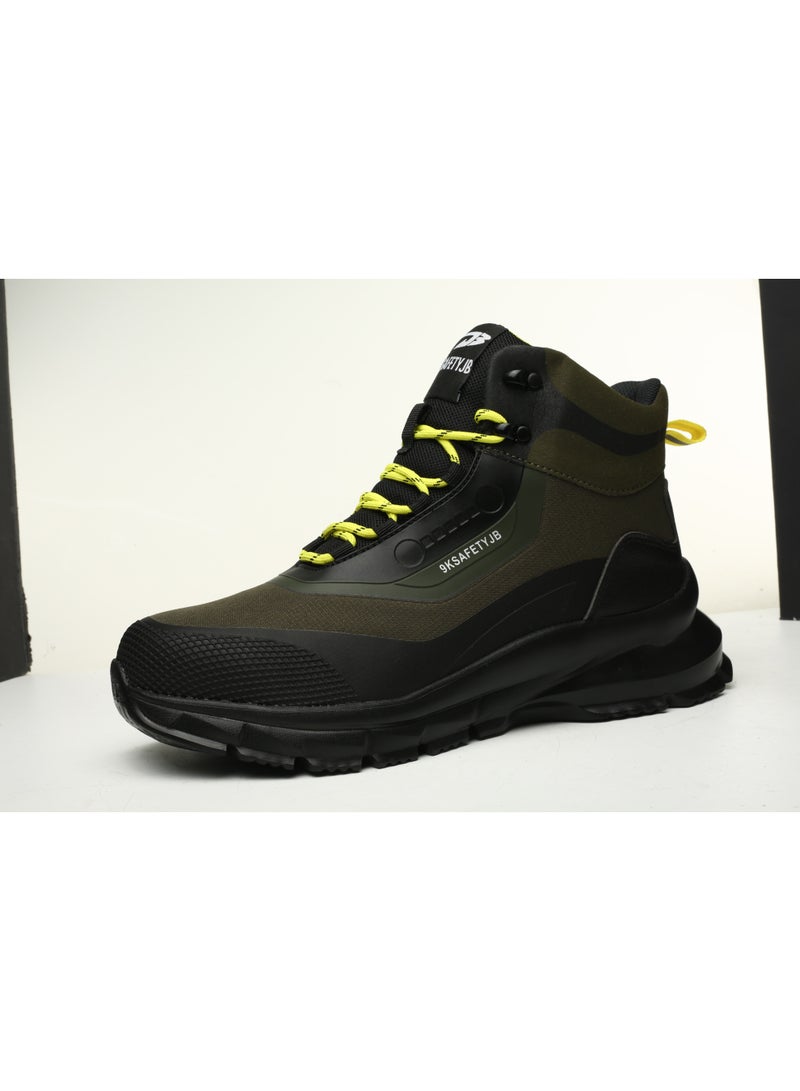 Steel Toe Shoes for Men Lightweight Safety Shoes Comfortable Puncture Proof Slip On Indestructible Work Shoes and Fashion Sneakers. - Image 1