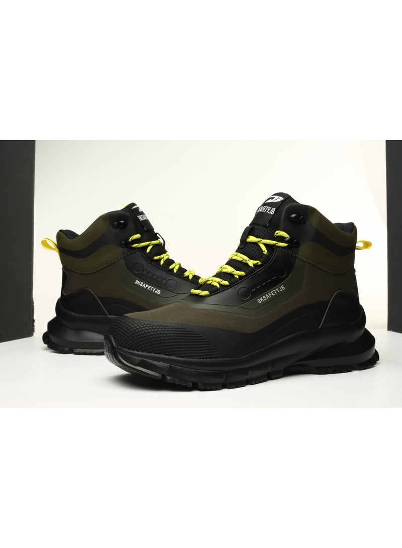 Steel Toe Shoes for Men Lightweight Safety Shoes Comfortable Puncture Proof Slip On Indestructible Work Shoes and Fashion Sneakers. - Image 3