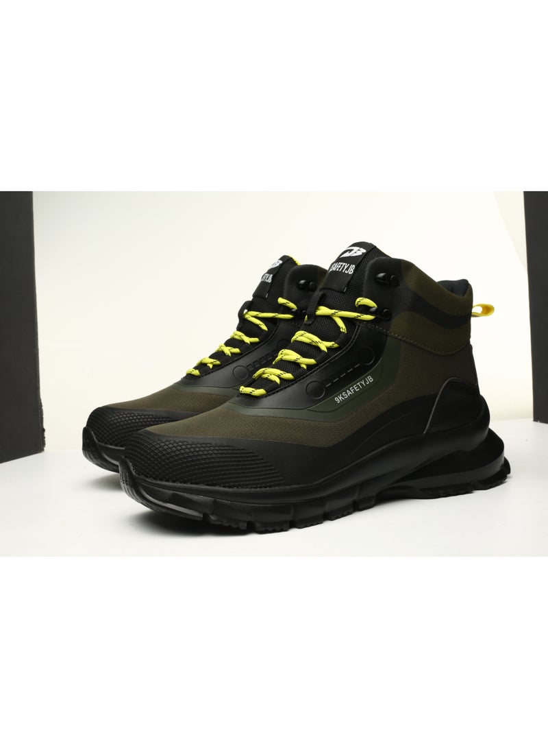 Steel Toe Shoes for Men Lightweight Safety Shoes Comfortable Puncture Proof Slip On Indestructible Work Shoes and Fashion Sneakers. - Image 2