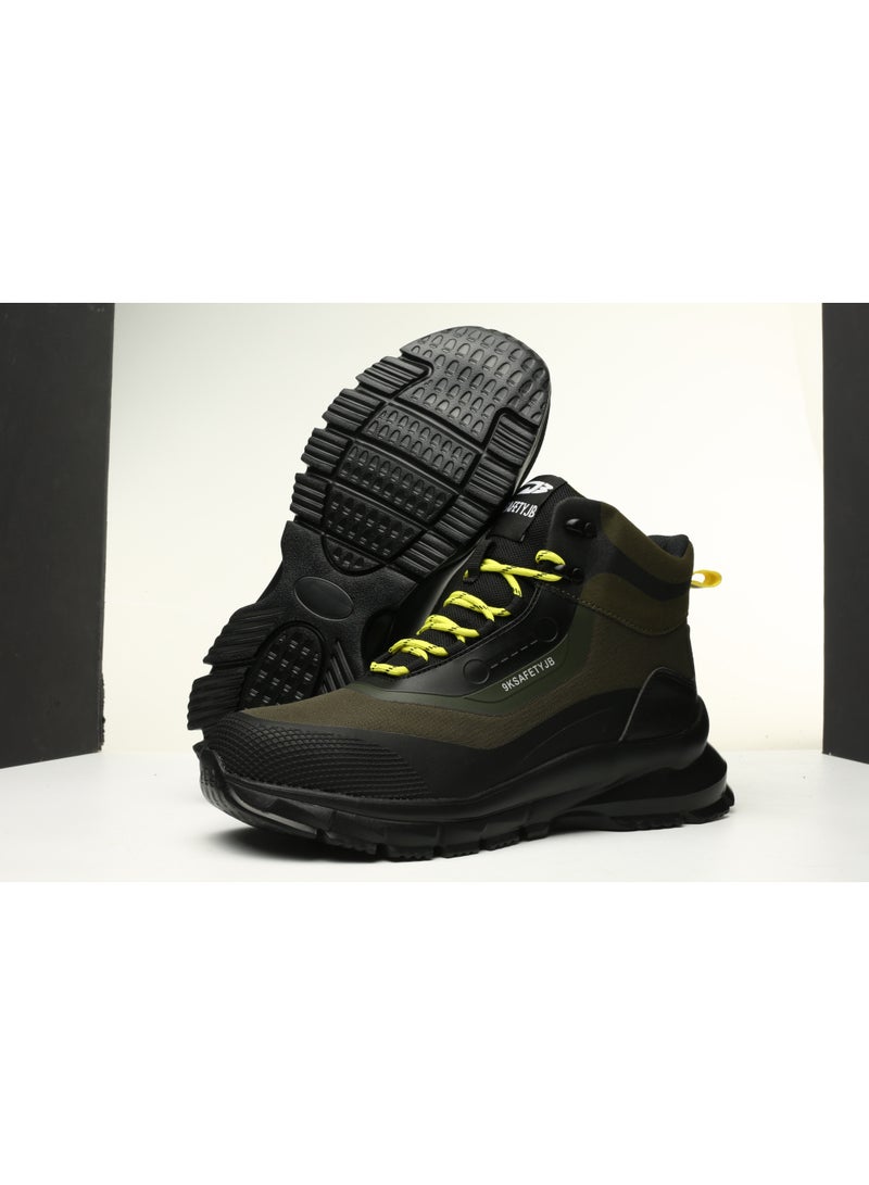 Steel Toe Shoes for Men Lightweight Safety Shoes Comfortable Puncture Proof Slip On Indestructible Work Shoes and Fashion Sneakers. - Image 4