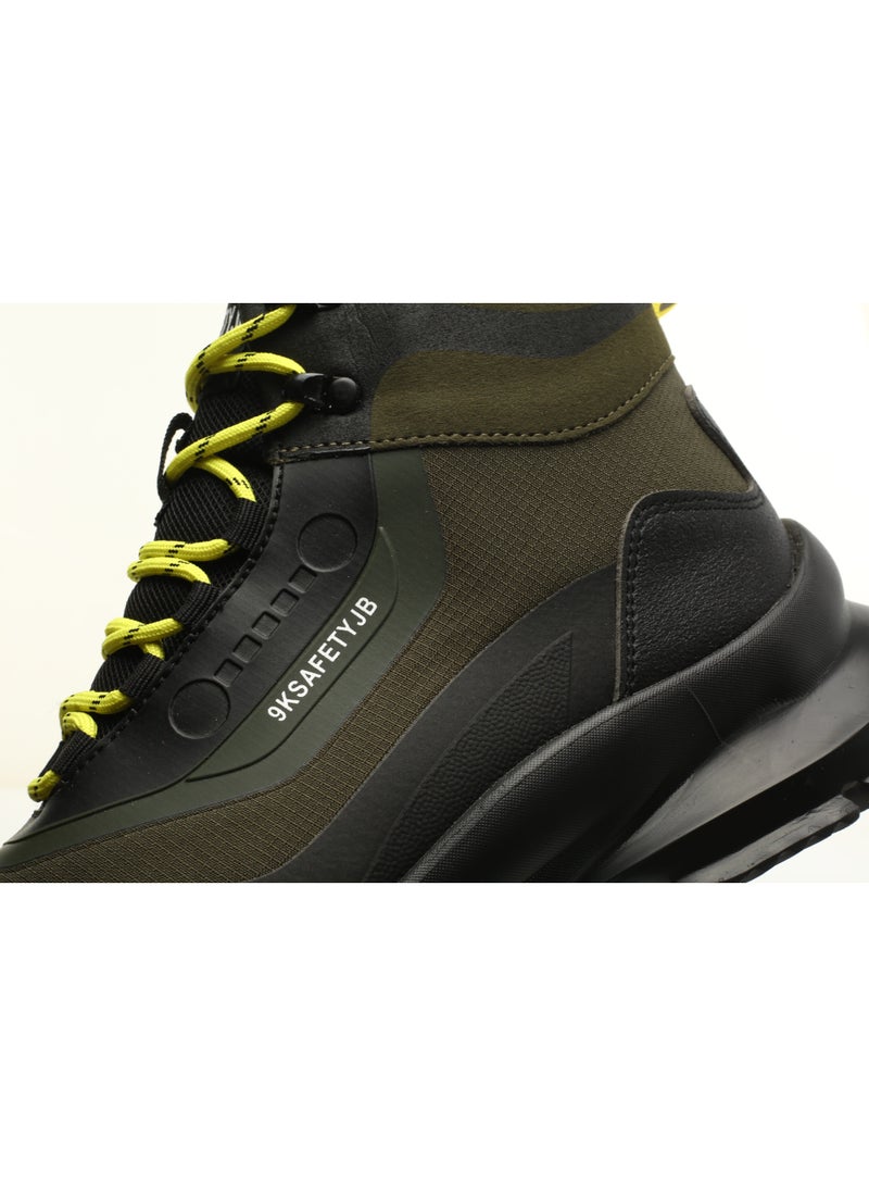 Steel Toe Shoes for Men Lightweight Safety Shoes Comfortable Puncture Proof Slip On Indestructible Work Shoes and Fashion Sneakers. - Image 5