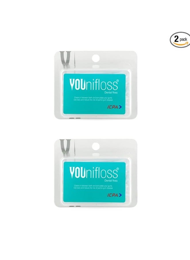 اي سي بي ايه يوني فلوس، بدون نكهة (عبوة من قطعتين) - Image 1