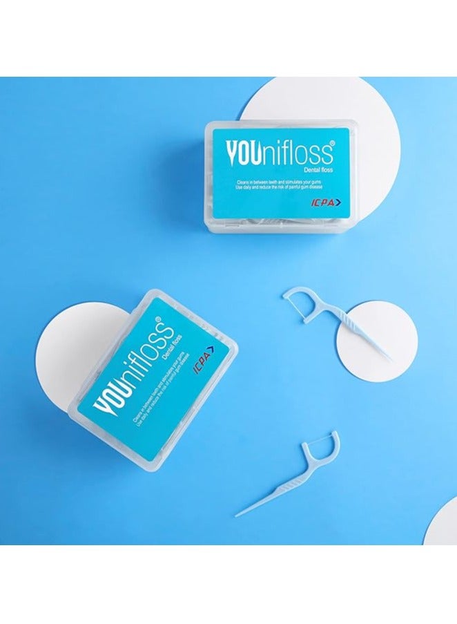 اي سي بي ايه يوني فلوس، بدون نكهة (عبوة من قطعتين) - Image 5