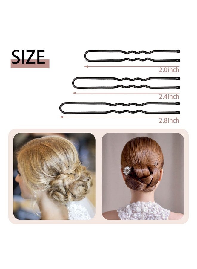 Wenobby U Shaped Hair Pins For Buns 100 Pcs 2.8 Hair Pins For Women Hair Styling With Thick Hair - Image 4