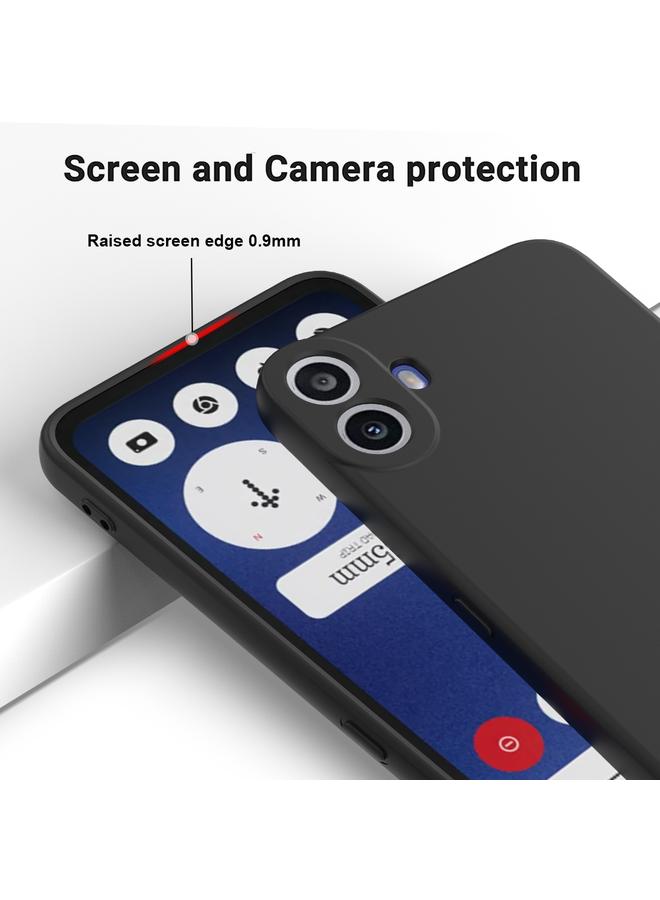 S-TOP Case For Nothing CMF Phone 1 Pure Color Liquid Silicone Shockproof Phone Case - Image 4