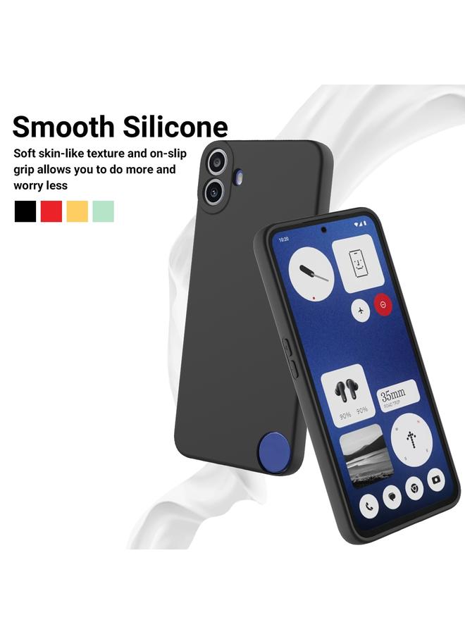 S-TOP Case For Nothing CMF Phone 1 Pure Color Liquid Silicone Shockproof Phone Case - Image 3