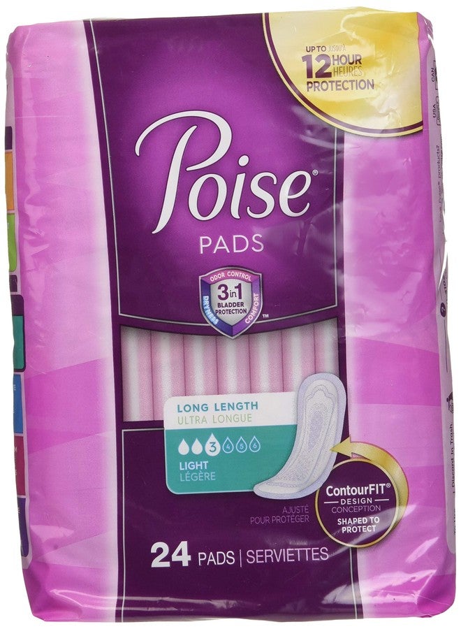 Poise Incontinence Ultra Thins Light Absorbency, 24 Count - Image 1