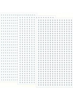 LANGMANNI 1350pcs Fake Nose Ring Set - 2mm, 2.5mm, 3mm Non-Piercing Stick-On Nose Pins & Face Gems by GDGDSY  - Image 4