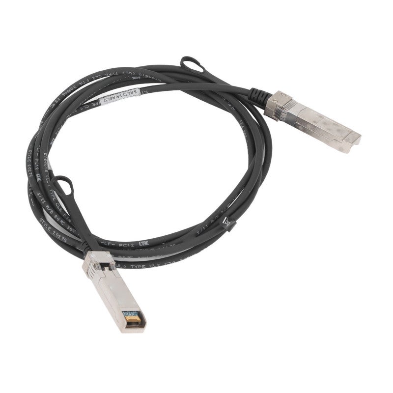 SFP+ كابل توصيل مباشر سلبي من نوع Twinax بطول 2.5 متر وسرعة 10 جيجابت في الثانية - مصنوع من النحاس بتصميم يعمل فور التوصيل لربط الخوادم في مراكز البيانات - Image 3